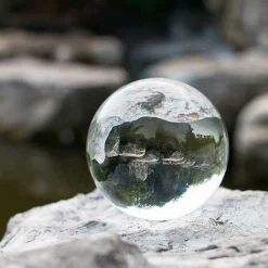 Glaskugel mit Glasständer 8 cm