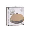Glasuntersetzer 6er Set gold