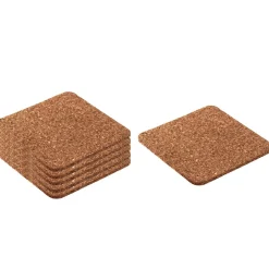 Glasuntersetzer Kork 6er Set