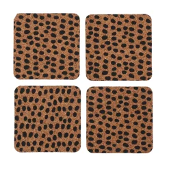Glasuntersetzer Set Kork 4-teilig