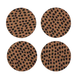 Glasuntersetzer Set Kork 4-teilig