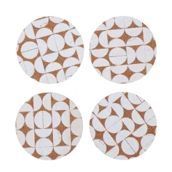 Glasuntersetzer Set Kork 4-teilig