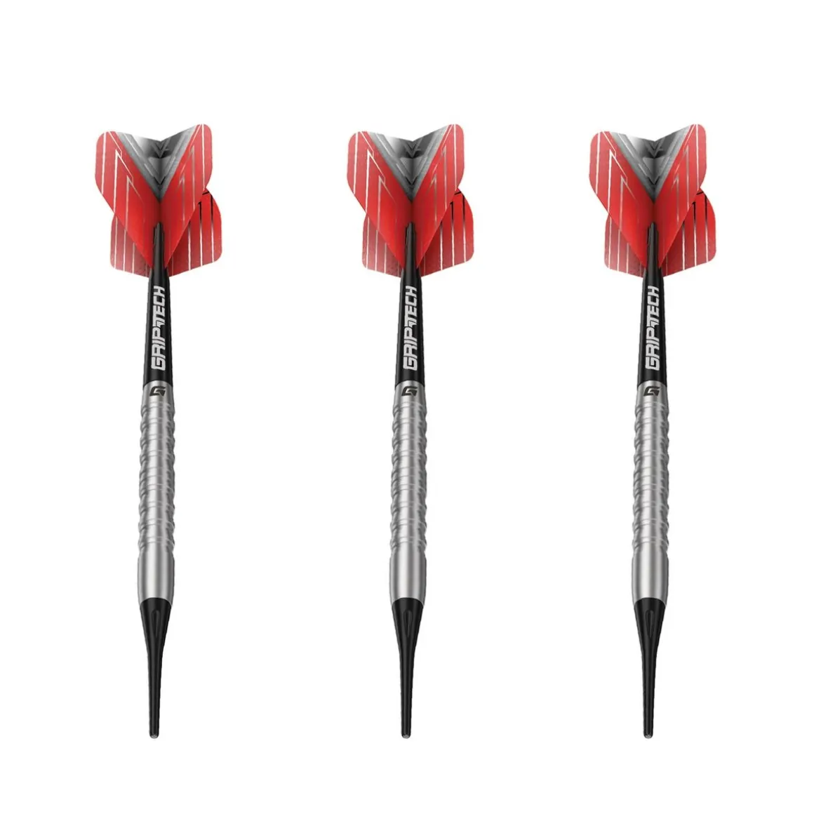 GOAT Podium Softdart 18 g 3er Set schwarz/silber