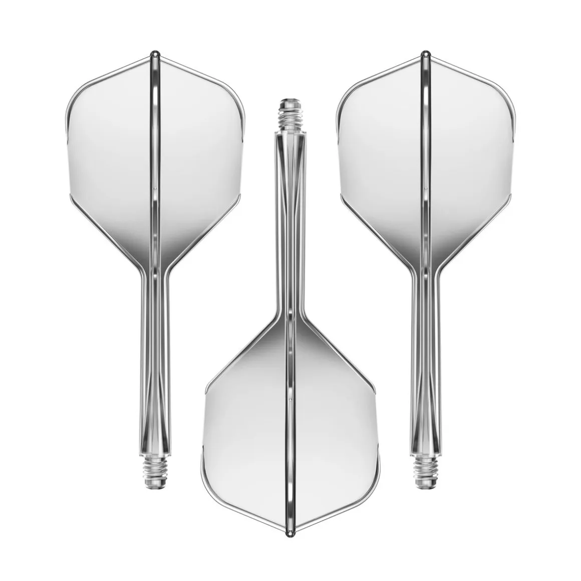 GOAT X Flex Flight und Shaft 33 mm 3er Set transparent