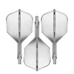 GOAT X Flex Flight und Shaft 19 mm 3er Set transparent