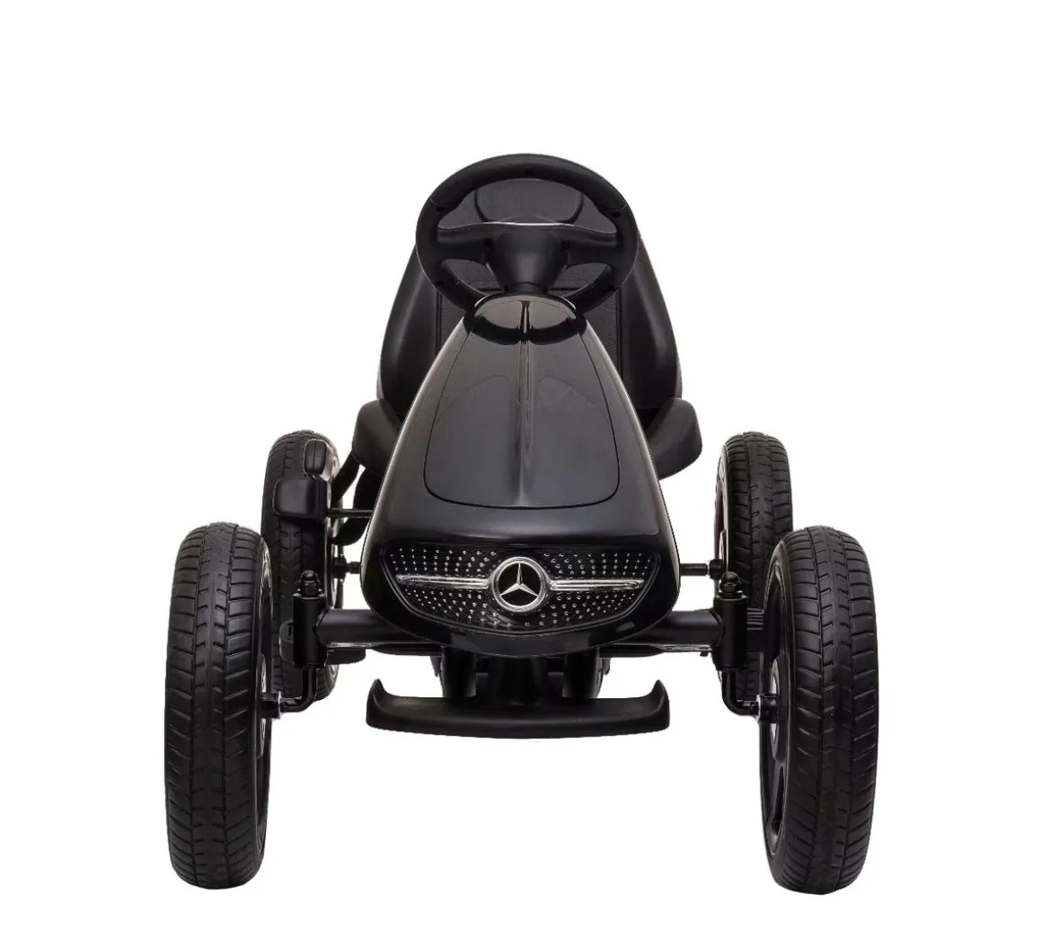 Go Kart Kinder Mercedes schwarz