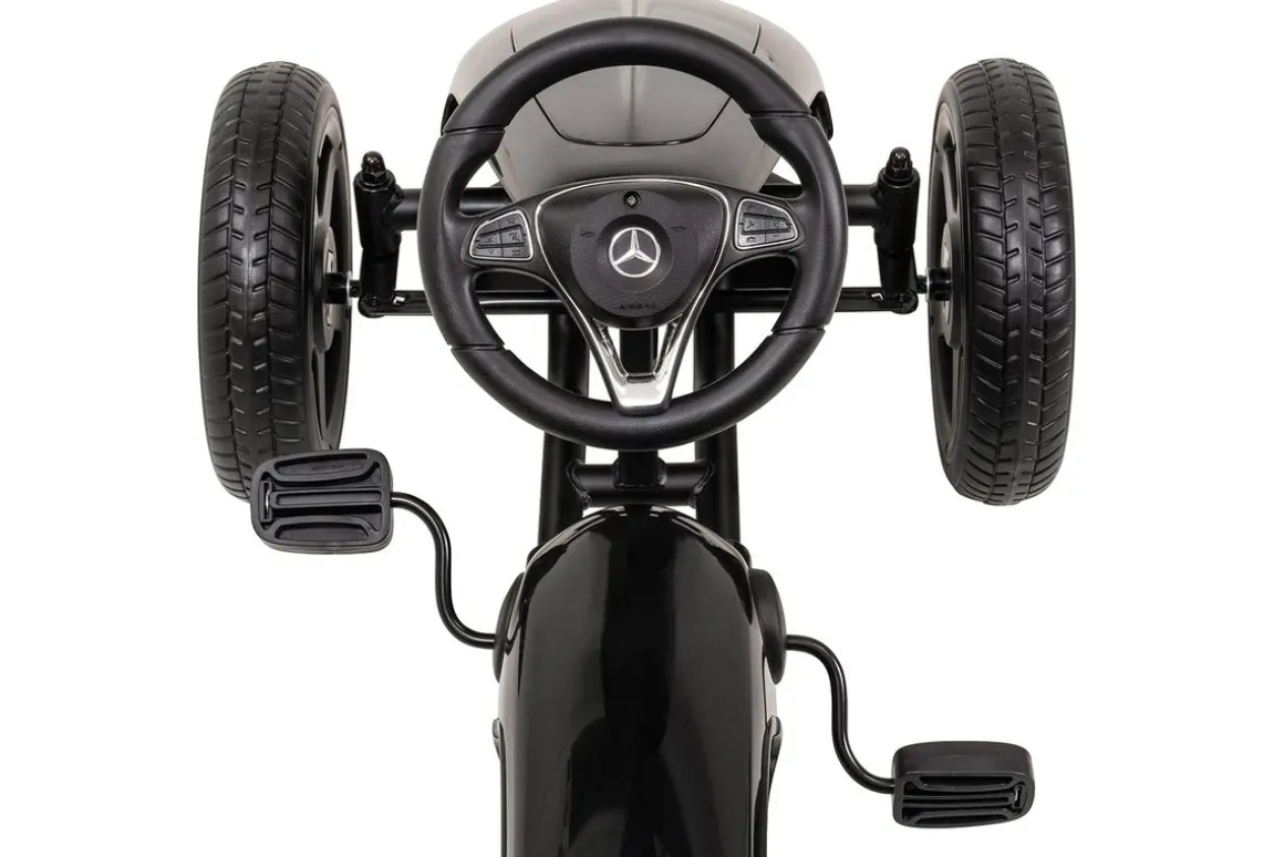 Go Kart Kinder Mercedes schwarz