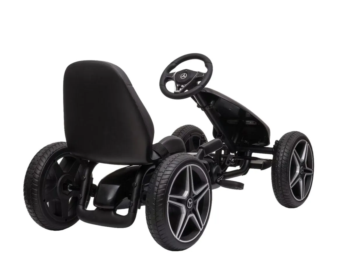 Go Kart Kinder Mercedes schwarz