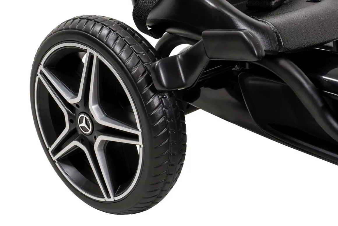 Go Kart Kinder Mercedes schwarz