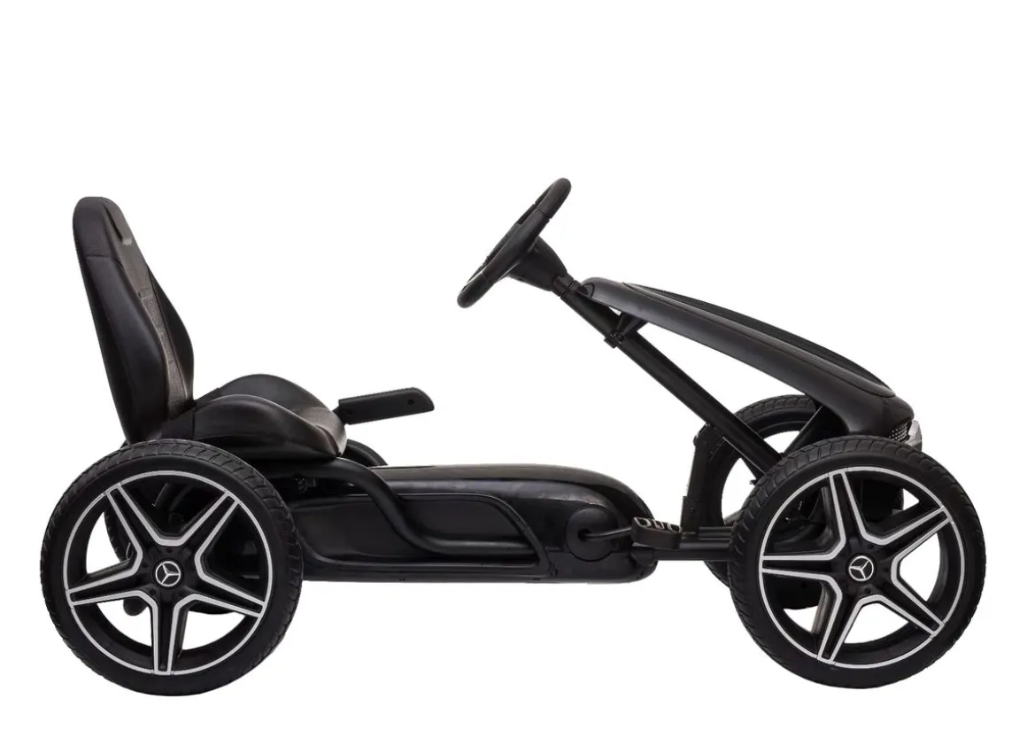 Go Kart Kinder Mercedes schwarz