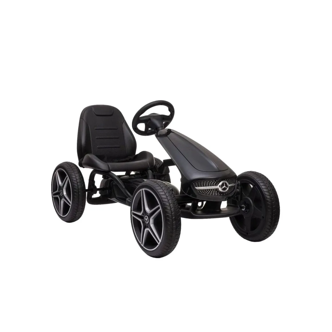 Go Kart Kinder Mercedes schwarz