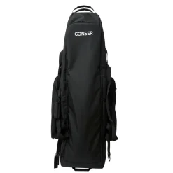 Golf Reisetasche mit Rollen schwarz