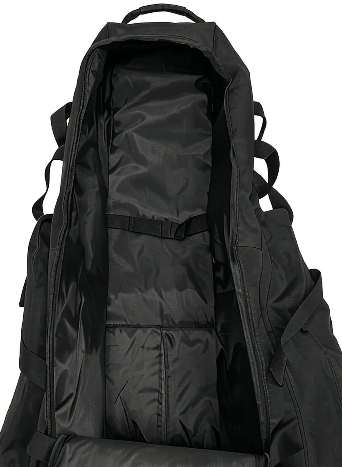 Golf Reisetasche mit Rollen schwarz