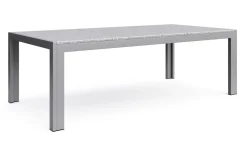 Granittisch 190 x 95 x 75 cm grau