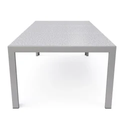 Granittisch 190 x 95 x 75 cm grau
