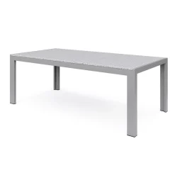 Granittisch 190 x 95 x 75 cm grau