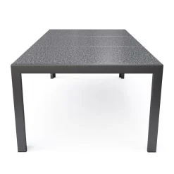 Granittisch 190 x 95 x 75 schwarz