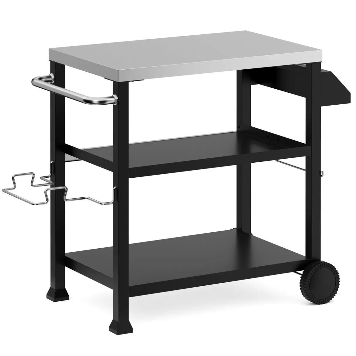 Grill Beistelltisch schwarz