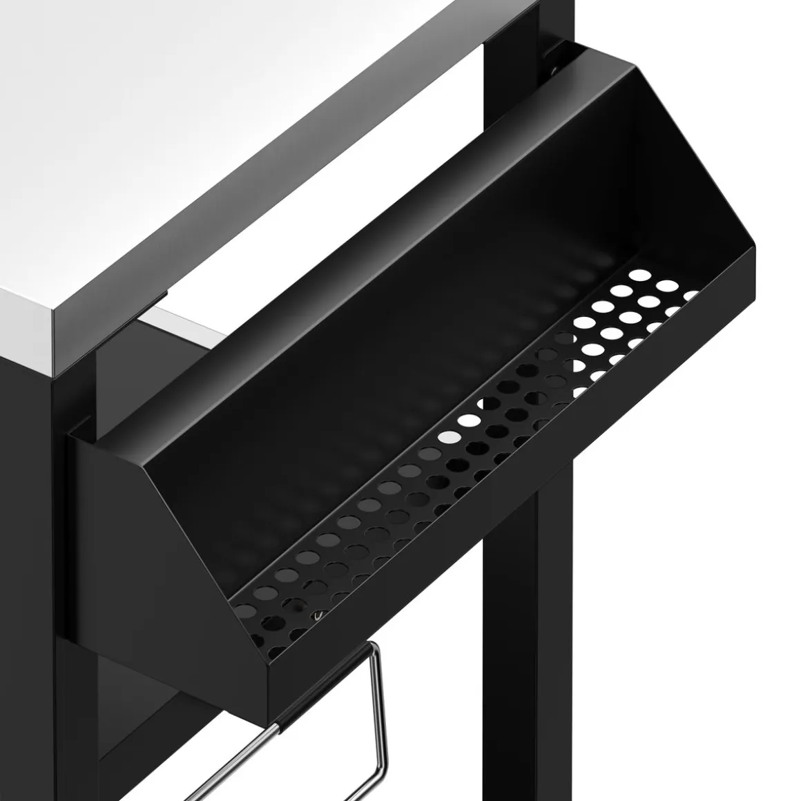 Grill Beistelltisch schwarz