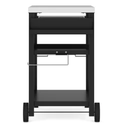 Grill Beistelltisch schwarz