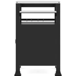 Grill Beistelltisch 1-türig schwarz