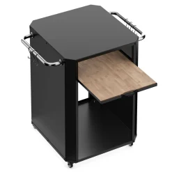 Grill Beistelltisch 60 x 85 x 82 cm schwarz