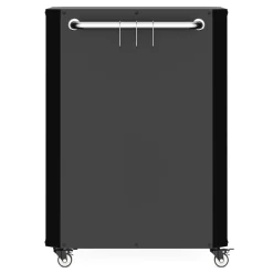Grill Beistelltisch 60 x 85 x 82 cm schwarz