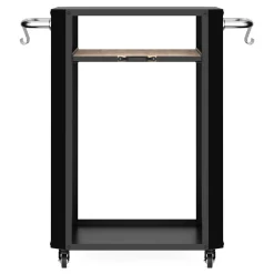 Grill Beistelltisch 60 x 85 x 82 cm schwarz
