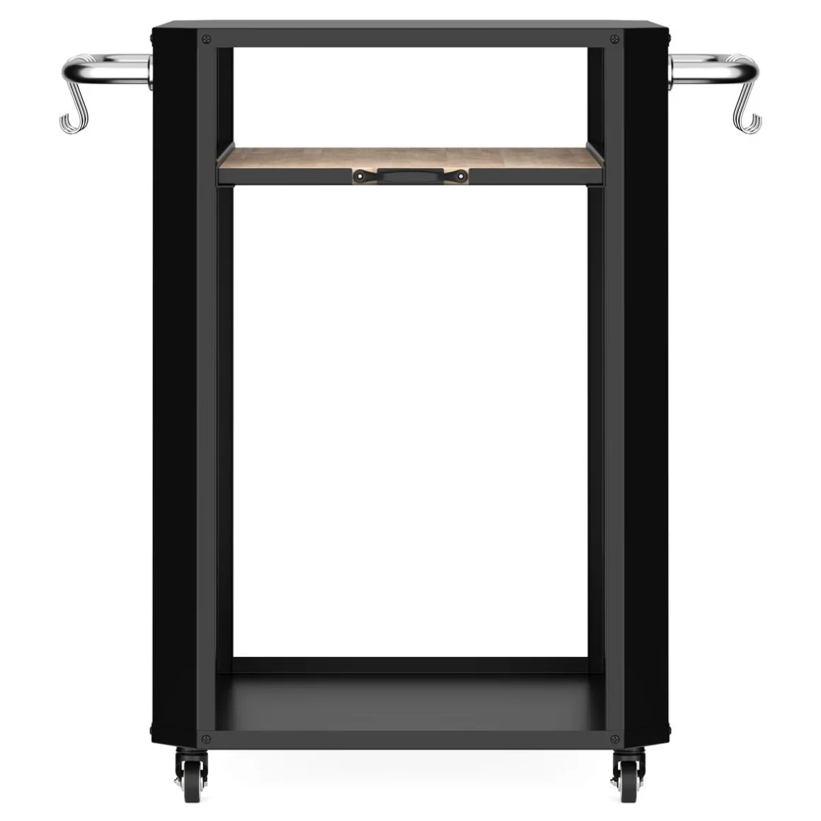 Grill Beistelltisch 60 x 85 x 82 cm schwarz