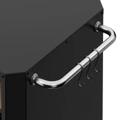 Grill Beistelltisch 60 x 85 x 82 cm schwarz