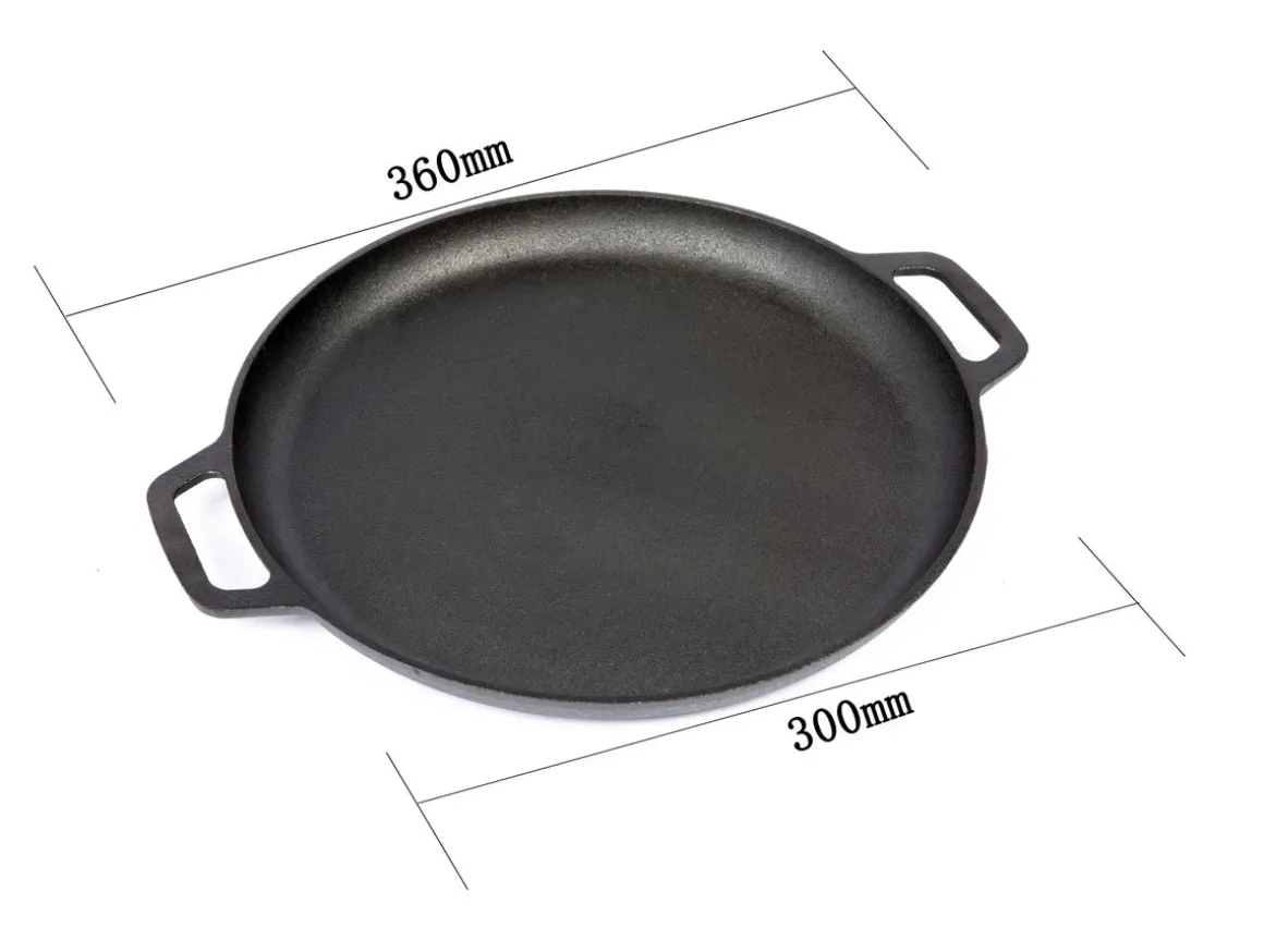 Grillpfanne Gusseisen 29.5 cm