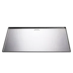 Grillplatte Edelstahl für Gasgrill 44 x 22.5 cm