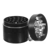 Grinder mit Kurbel 56 x 60 mm schwarz