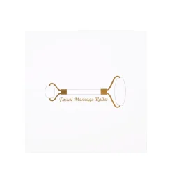 Gua Sha und Jade Roller Set 3-teilig schwarz/gold