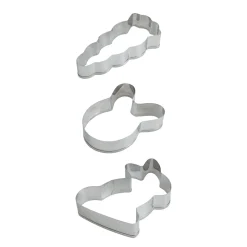 Guetzli-Ausstecher Set Ostern Edelstahl 3-teilig