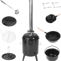 Gulaschkanone Grill 10-teilig