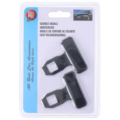 Gurtschloss Sicherheitsgurt Auto 2er Set schwarz