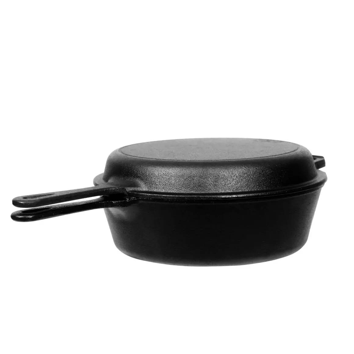 Gusseisenpfanne 2-in-1 Set 2-teilig