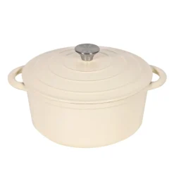 Gusseisentopf 4.8L weiss