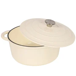 Gusseisentopf 4.8L weiss