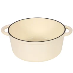 Gusseisentopf 4.8L weiss