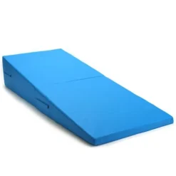 Gymnastikmatte Rampe faltbar hellblau