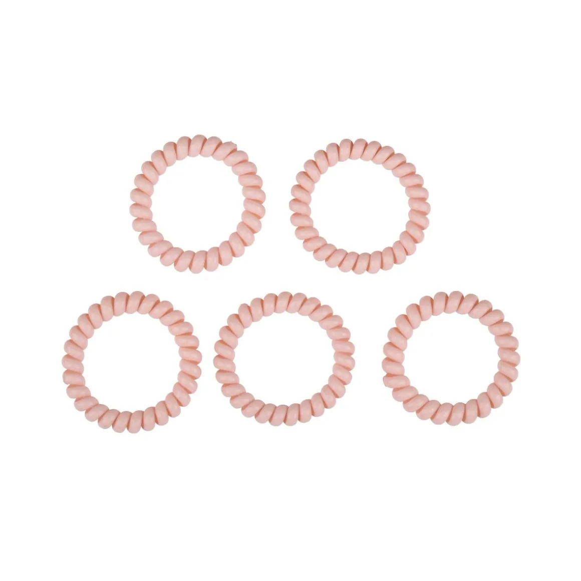 Haargummi Set Spiral 5-teilig