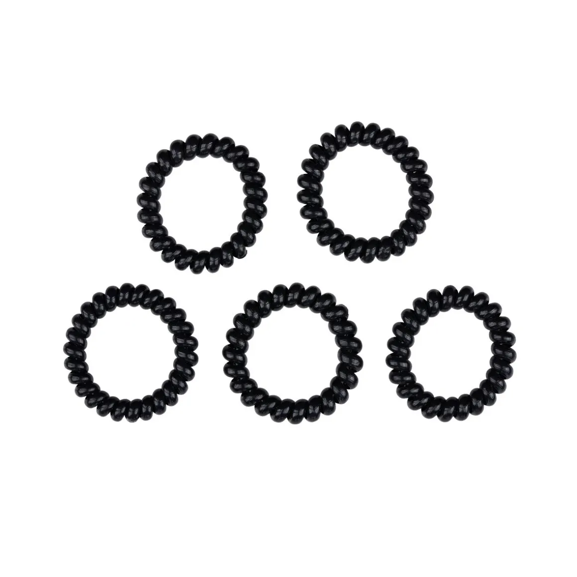 Haargummi Set Spiral 5-teilig