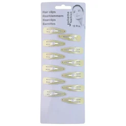 Haarspangen Metall 5 cm 12er Set