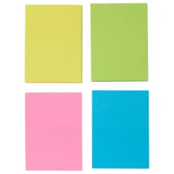 Haftnotizen Set 5 x 4 cm 4-teilig