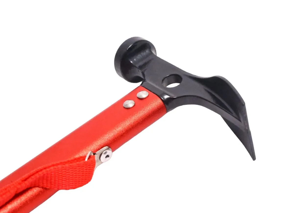 Hammer Zelthammer Stahl 32 cm rot