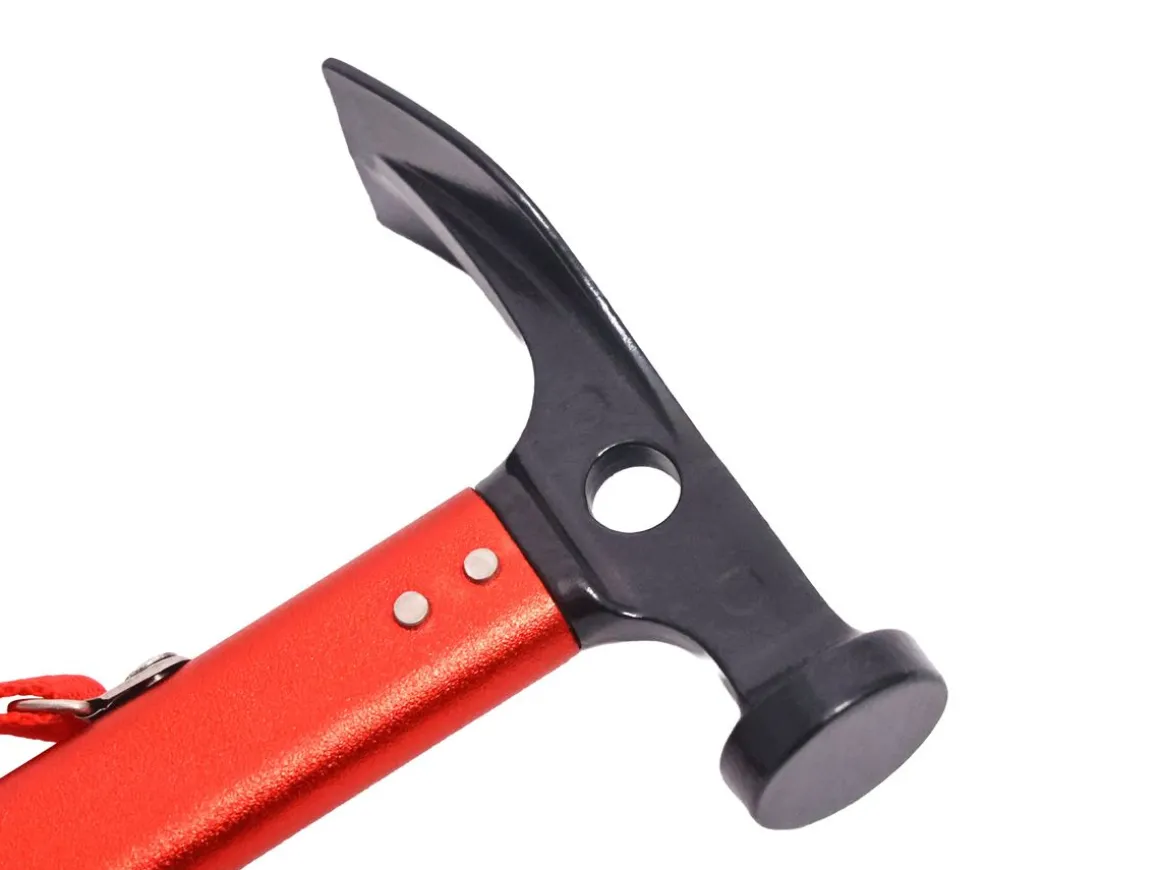 Hammer Zelthammer Stahl 32 cm rot