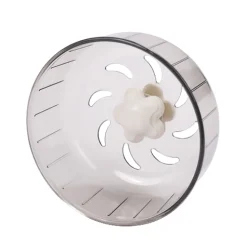 Hamsterrad 13 cm grau/transparent