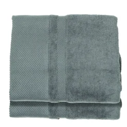Handtuch 50 x 100 cm 2er Set anthrazit